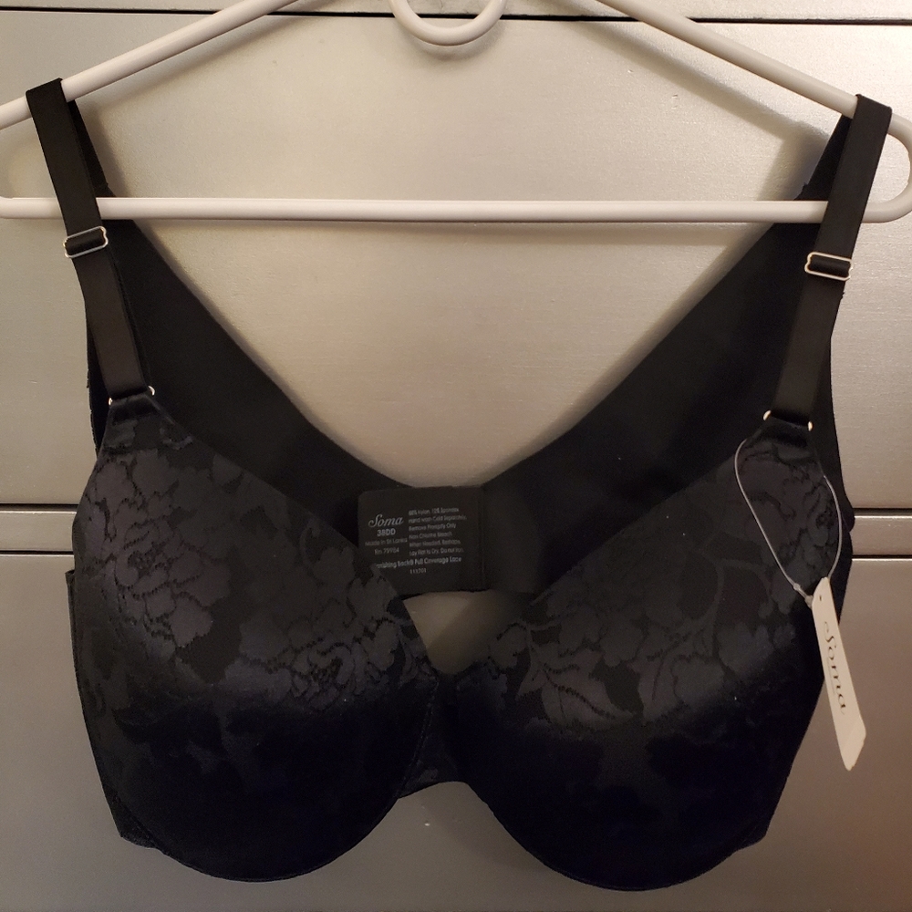 Soma Vanishing Back Bra 38DD